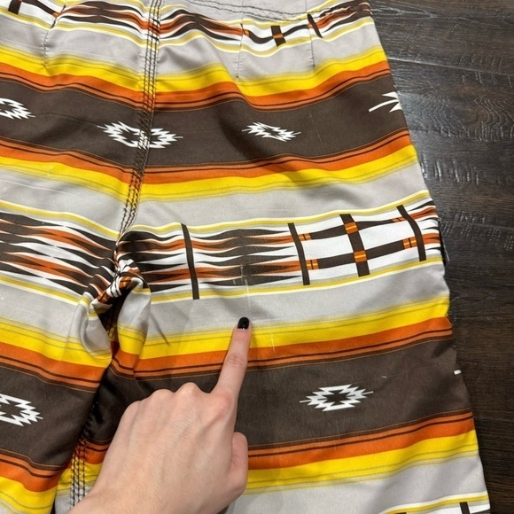 Billabong Tribal Aztec Printed Board Shorts Size 32 Men - Picture 16 of 16